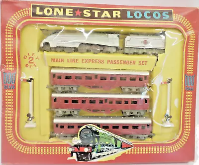 LONE STAR 000 Gauge MAIN LINE EXPRESS PASSENGER SET - No.2 BOXED              Q • £10.50