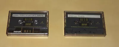 2 Maxell Mx-s Type Iv Metal Cassette Tapes Japan Blank Media Grateful Dead • $27.99