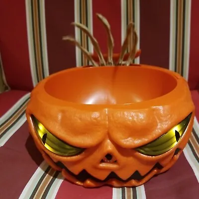 New Halloween Spooky Animated Motion Skull Skeleton Hand Candy Bowl • $29.99