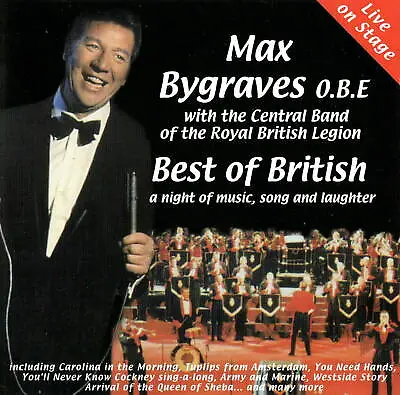 Max Bygraves With The Central Band Of The Royal British Legion - Live - Rare Cd • £5.99