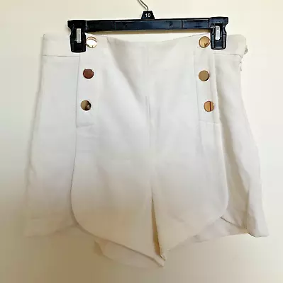 H&M Women Ivory Skort Size 10 Skirt/short • $10.99