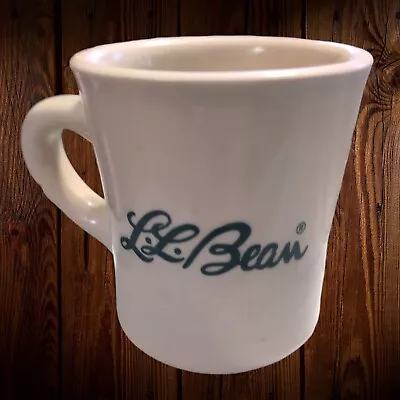 Vintage Style LL Bean Coffee Mug Dinerware Restaurant Cup Script Logo • $12