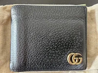 $160 • Buy Gucci GG Marmont Leather Bifold Wallet