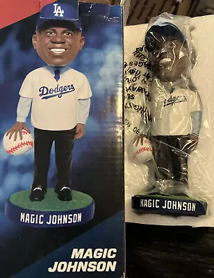 MAGIC JOHNSON Los Angeles Dodgers 2013 Bobblehead SGA Free Shipping Baseball • $33.99