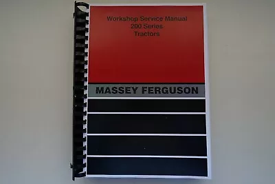 Masssey Ferguson MF250 MF240 MF230  Service Repair Manual • £34