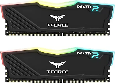 Team T-Force Delta RGB 32GB (2 X 16GB) PC RAM DDR4 3600 (PC4 28800) Intel XMP • $72.99