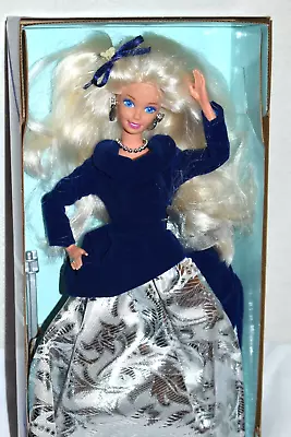 New & Nrfb! Vintage 1995 Avon Special Edition Winter Velvet Barbie #15571 ~ Read • $8.95