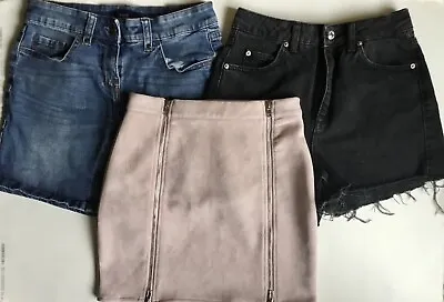 Small Bundle Ladies Clothes - Size 6 - Skirt - Shorts - Next -missguided-topshop • £4.99