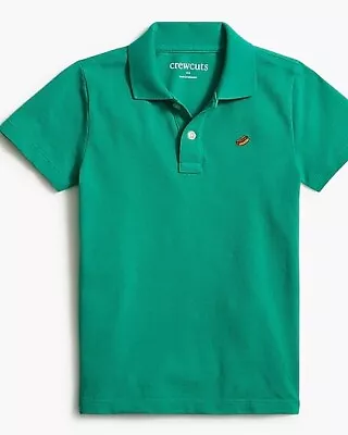 J. Crew Crewcuts Boys Critter Polo Kelly Green Hotdog 3 • $15