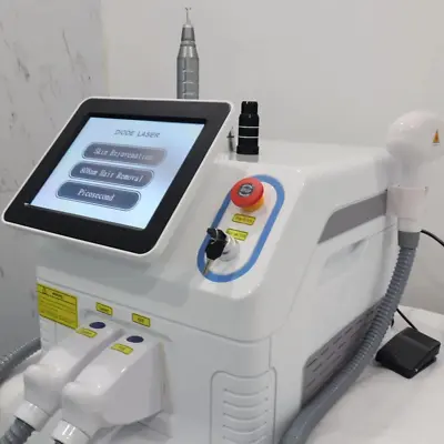 Diode Laser 808nm Painless Hair Removal Nd Yag Pico Laser Tattoo Removal Machine • £1099.99