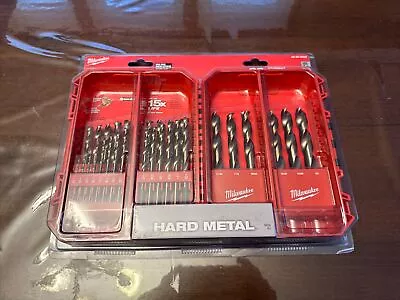 Milwaukee Cobalt Red Helix Drill Bit Set (29pc) 48-89-2332 NEW SHIPS FAST • $99.99