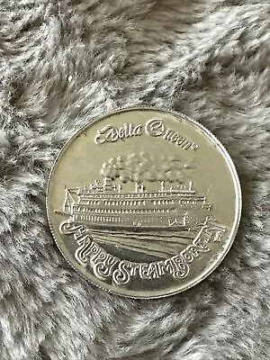 Vintage STEAMBOAT Delta Queen MISSISSIPPI QUEEN Happy Steamboatin' Coin TOKEN • $10