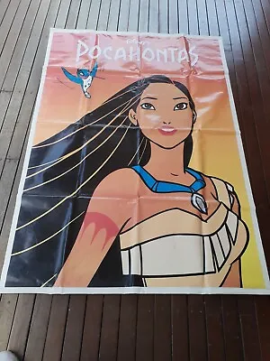 Disney Pocahontas Double Sided Movie Banner Original Movie Poster • $29