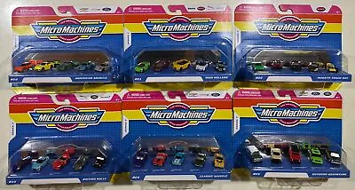 NEW 2023 Micro Machines Series 7 HIGH ROLLERS BRITISH RALLY #20 - #25  LOT 6 • $180.99