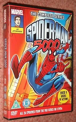 £49.25 • Buy Spider-Man 5000 Complete DVD Collection 4 DISCS Rare! All 26 Eps From 1980's