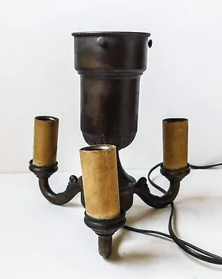 Vintage 3 Arm 4 Light Socket Mogul Floor Lamp Part #1 • $14.99