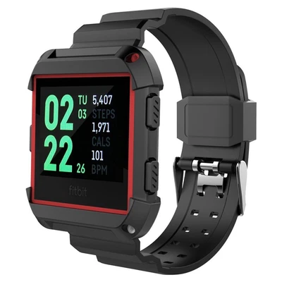 $17.99 • Buy For Fitbit Blaze Rugged Protective Case With Strap Bands For Fitbit Blaze Watch
