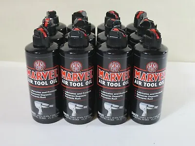 Marvel Mystery MM080R Air Tool Oil 4oz Bottle Red Thin Case Of 12 Bottles • $58.55