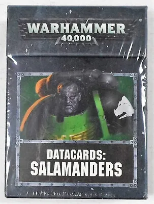 Games Workshop Warhammer 40k 40000 Salamanders Datacards Misp Sealed • $29.80