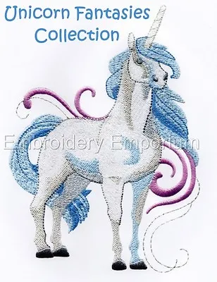 £12.95 • Buy Unicorn Fantasies Collection - Machine Embroidery Designs On Cd Or Usb