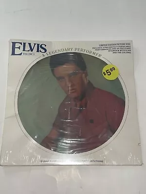 ELVIS PRESLEY A Legendary Performer Vol 3 * LP Picture Disc * 1978 Still Sealed • $14.99