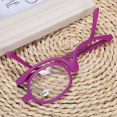 Makeup Reading Glasses Single Lens Eyeglasses For Women Magnifying Eye Glasses • £4.79