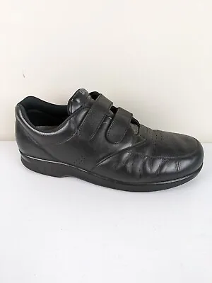 SAS Time Out Straps Comfort Walking Shoes Mens Sz 11.5N Narrow Black Leather  • $23.62