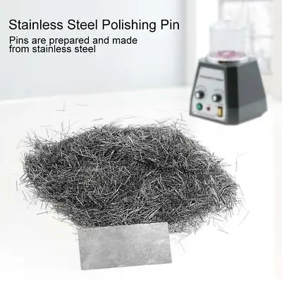 Magnetic Tumbler Finishing Pins 0.2-0.5MM  Stainless Steel Pins Mag Polisher GBD • $7.93
