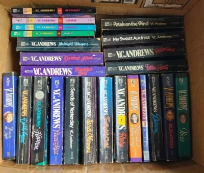$12.50 • Buy VTG Lot 24 VC Andrews Paperback Books-Horror Family Thriller Drama -READ Damaged