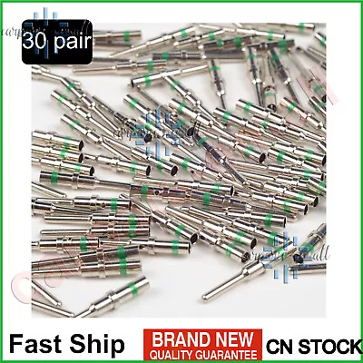 30 Pairs Deutsch DT Series  Solid Pin Connector Male & Female 60 Pcs • $14.99