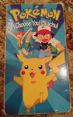 Pokemon Vol. 1: I Choose You Pikachu (VHS 1997) TV Show Vintage • $9.99