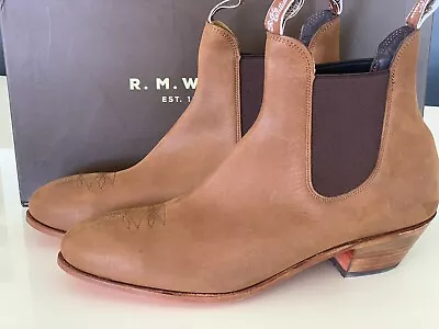 NEW RM Williams Archive Boot Vintage Brown Leather Boots Jeans Dress Shoes US11 • $419