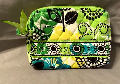 VERA BRADLEY Lime's Up Small Cosmetic Bag NWT • $22