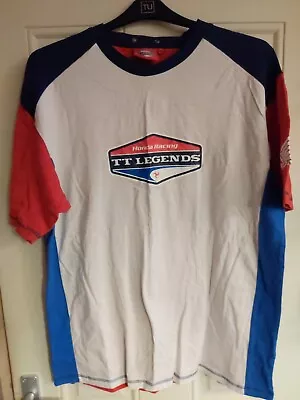 Used Motorcycling Honda Racing TT Legends T-Shirt Size XXL • £17.99