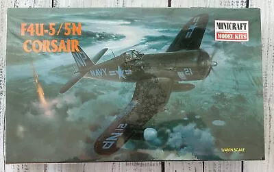 Minicraft 11617 F4U-5/5n Corsair Airplane Kit 1/48 Scale - New Sealed Unopened • $25.99