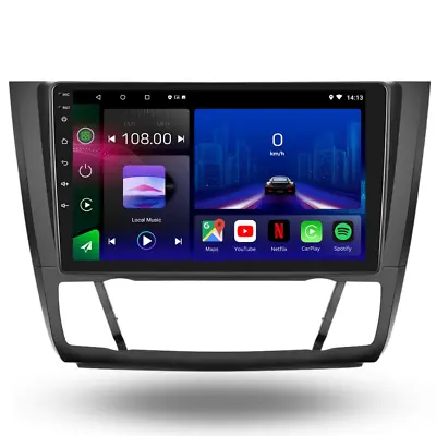 BMW 1 Series Android 13 Car Stereo CarPlay Head Unit SatNav Bluetooth Google FM • £249