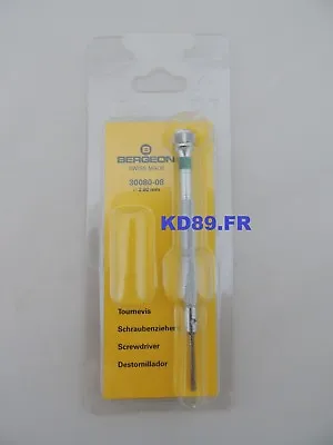 Screwdriver Bergeon 30080-08 2.00 Mm For Watchmakers First Quality SWISS MADE  • $33.86