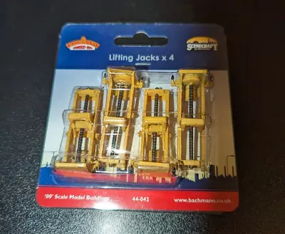 OO Gauge Bachmann 44-042  4 X Scenecraft Train Lifting Jacks • $40.60