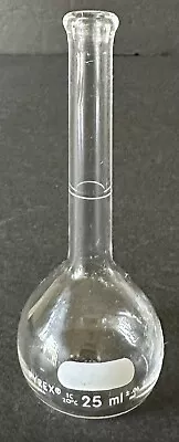 Corning Pyrex TC 25ml Economy Volumetric Lab Glassware Flask 5581 No Stopper • $9