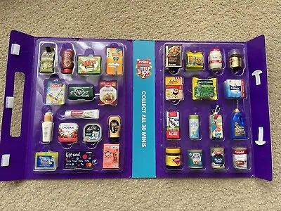 Coles Little Shop 2 Mini Collector's Case Box And Full Set Of Minis. Minor Fault • $13.88