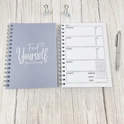 £9.99 • Buy Slimming World Food Diary, Weekly Meal Planner, Notebook - SW9 Find Yourself