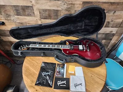 2022 Gibson Les Paul Modern Sparkling Burgundy '60s Neck. With Ohsc. Duncans • $1999.99