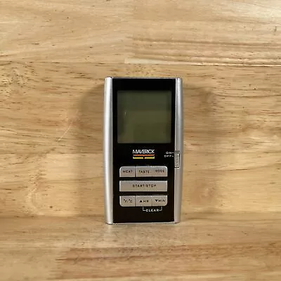 Maverick ET-8 Silver & Black Digital Single Probe Roast Alert Oven Thermometer • $13.99