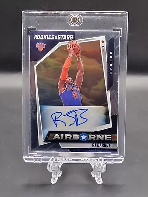 2021 Panini Chronicles Rookies & Stars RJ Barrett Airborne Autograph /99 Knicks • $0.99