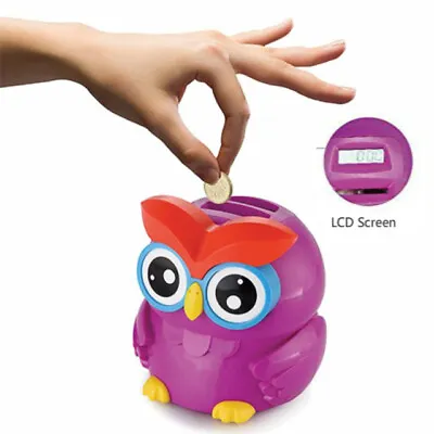 Money Jar Box Electronic LCD Digital Pound Cash Coin Counter Piggy Bank Saving • £9.89