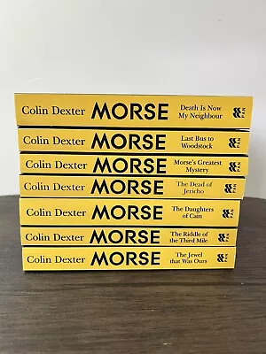 7 X Colin Dexter Book Bundle - An Inspector Morse Mystery - Paperback Pan • £9.99