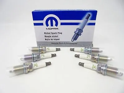 2002-2011 Dodge Dakota Jeep Grand Cherokee 3.7L Set Of Six (6) Spark Plugs OEM • $49.48