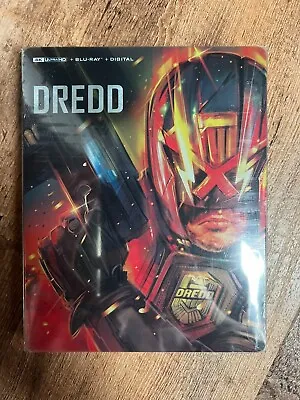 Dredd W. Steelbook (4K UHD + 3D/2D Blu-ray 2012 Region Free) *NEW/SEALED* • $39