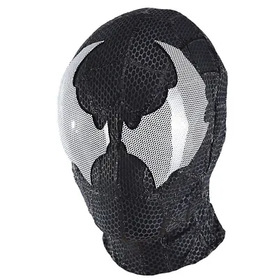 Black Venom Spider-Man Mask Halloween Cosplay Costume Props Adult Kids Gifts • $22.37
