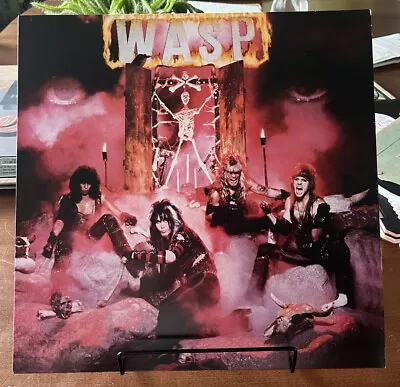 W.A.S.P. Self Titled Lp Wasp Pink Vinyl 2012 Madfish Blackie Lawless Heavy Metal • $34.99